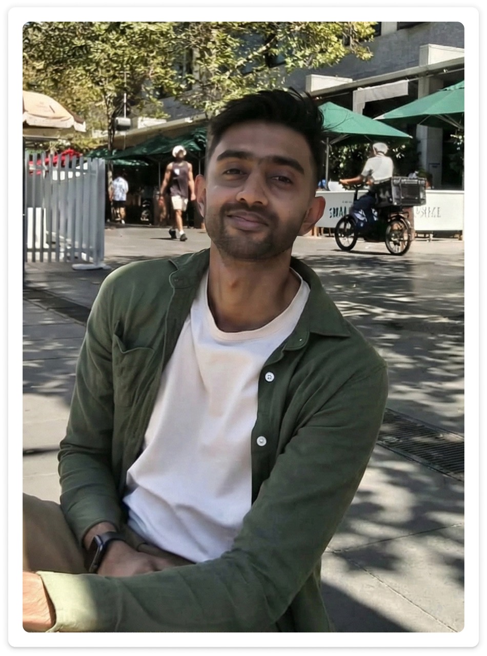 Enjoying a coffee while sitting at Yarra Promenade in Melbourne