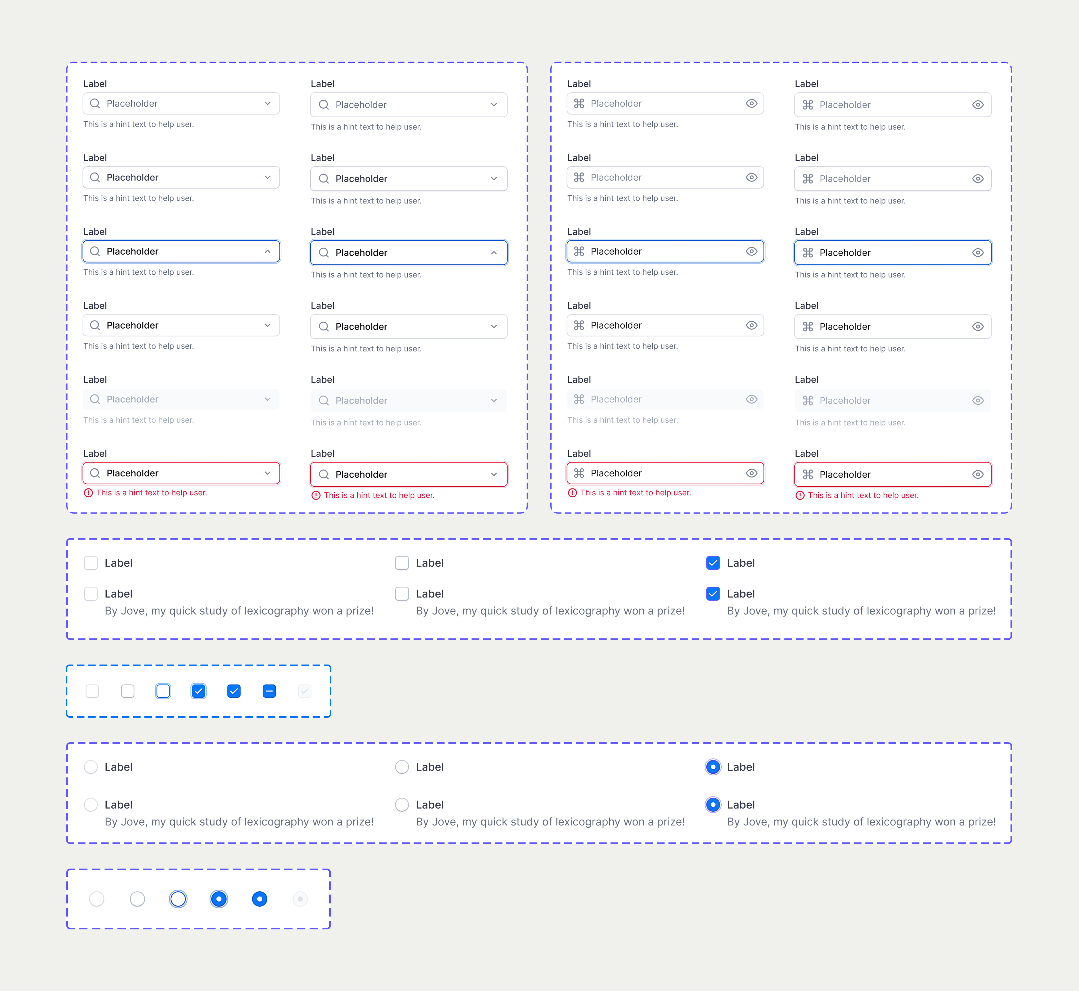 Design system form